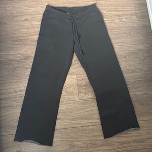 Brandy Melville Black Wide-Leg Pants